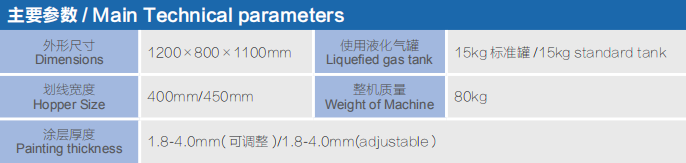 斑馬線熱熔劃線機