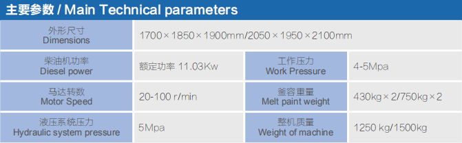 雙缸油汽兩用液壓熱熔釜