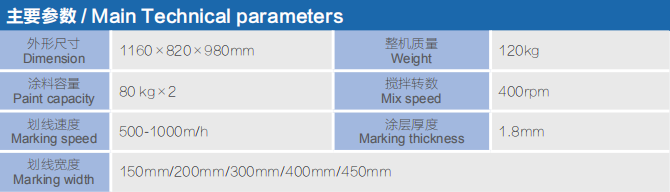 手推刮涂式雙組份劃線機(jī)